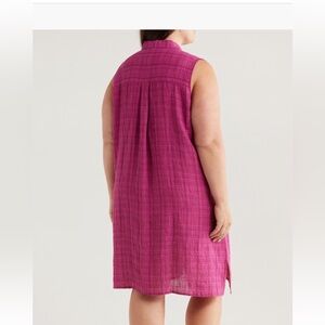 Eileen Fisher Pink Sleeveless Dress